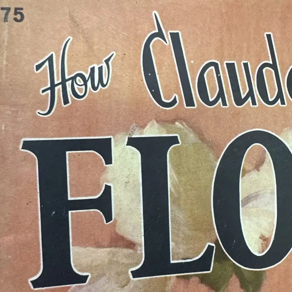 Vintage Walter Foster Art Book‎ How Claude Parsons Paints Flowers Vintage